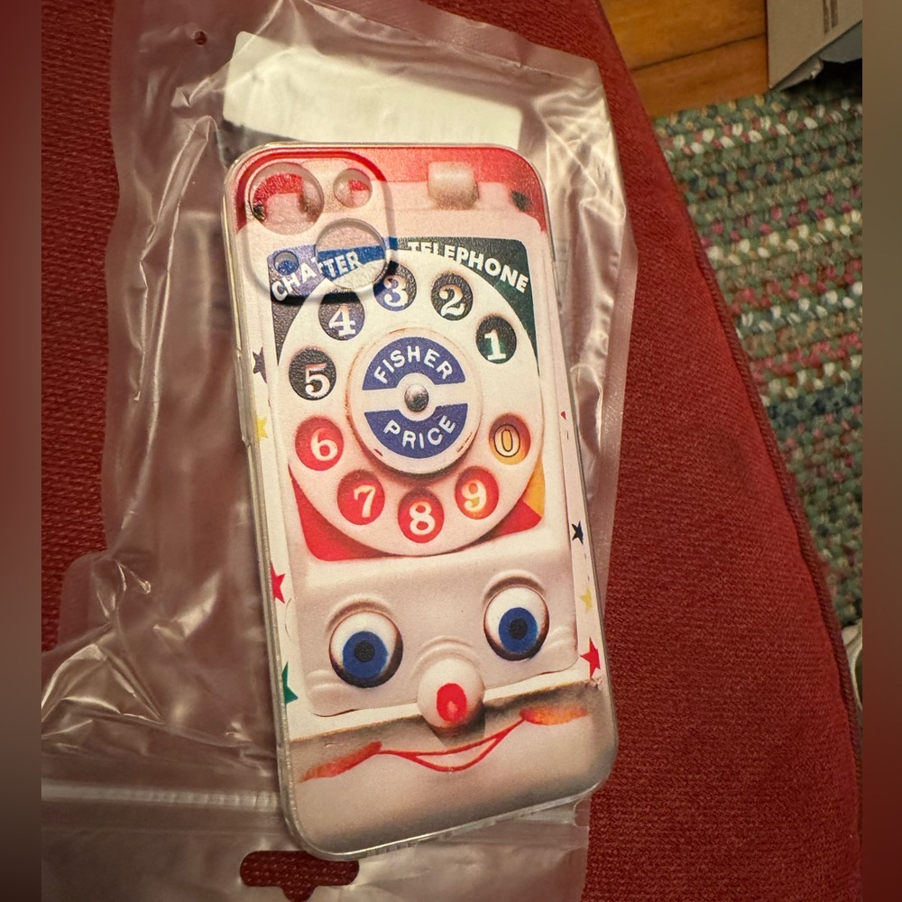 iPhone 14 case Fisher Price chatty phone